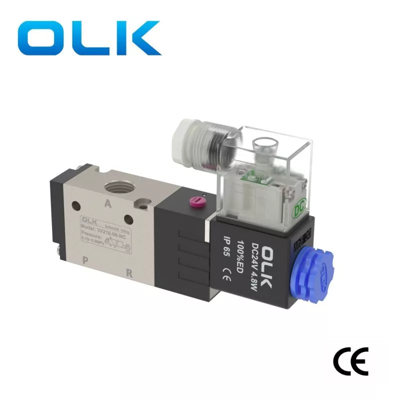 3v200 Serisi Solenoid Valf 3 Yollu