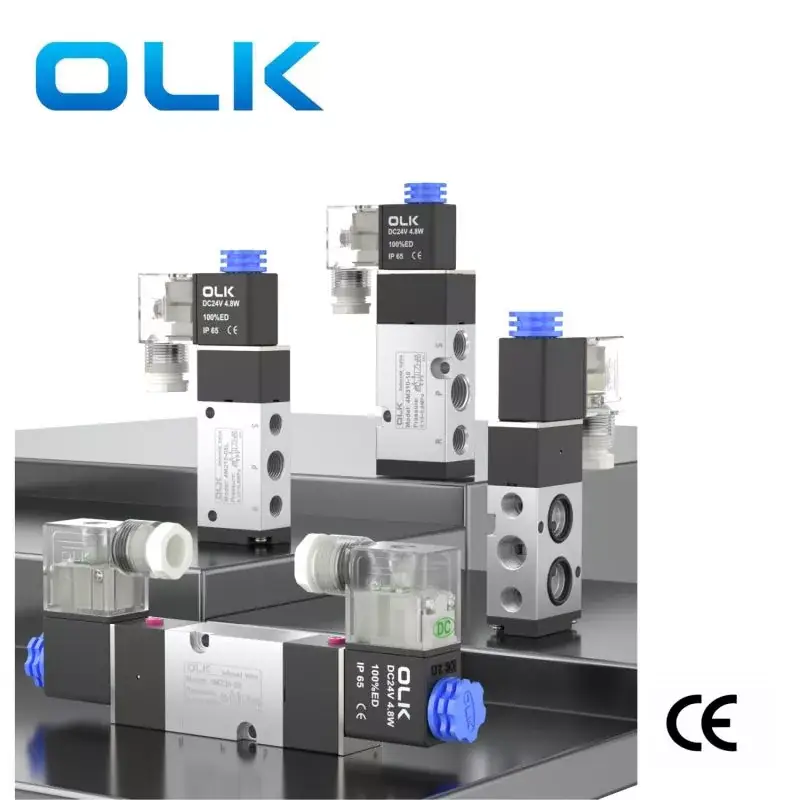 4M Serisi Solenoid Valf 5 Yolu