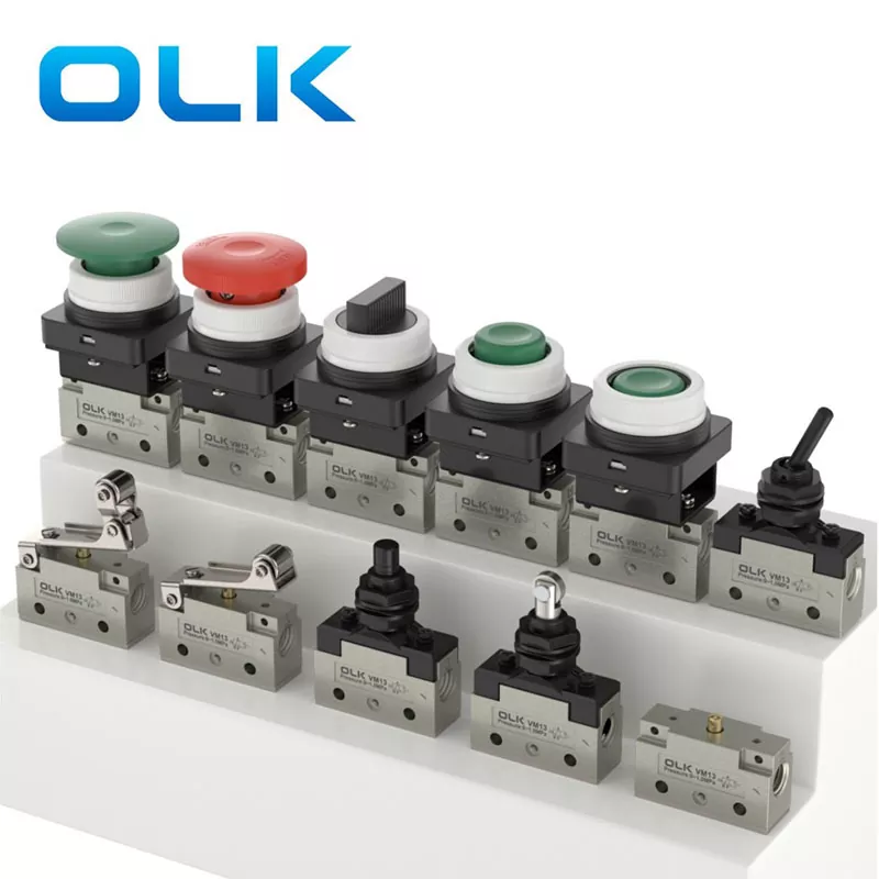 VM130 VM131 Mekanik Valf 3 yollu yan