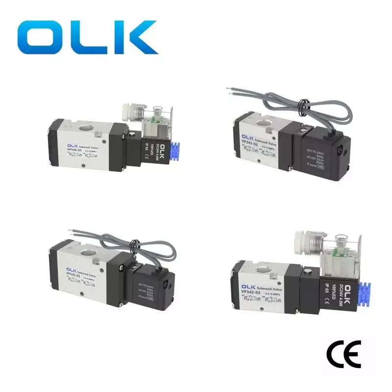 VP Serisi Solenoid Valf 3 Yolu